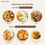 Nồi điện đa năng Bear 1.6L MC-4H16F (Bản Quốc Tế) - Ảnh 9