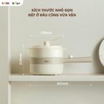 Nồi điện đa năng Bear 1.6L MC-4H16F (Bản Quốc Tế) - Ảnh 12