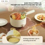 Nồi điện đa năng Bear 1.6L MC-4H16G (Bản Quốc Tế) - Ảnh 8