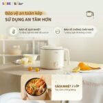 Nồi điện đa năng Bear 1.2L MC-4H16H (Bản Quốc Tế) - Ảnh 11
