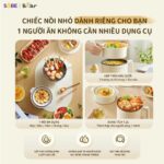 Nồi điện đa năng Bear 1.2L MC-4H16H (Bản Quốc Tế) - Ảnh 3