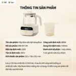 Máy đun nước hâm sữa Bear WW-4H12W (Bản Quốc Tế) - Ảnh 17