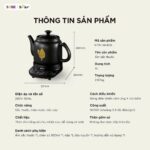 Ấm sắc thuốc Bear 4L HTM-4H40X (Tiếng Việt) - Ảnh 3