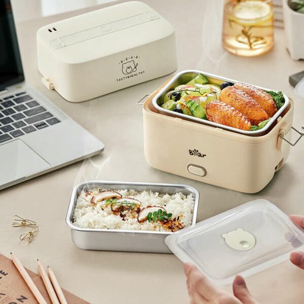 Hộp cơm điện Bear 1.2L LB-4H12C (Bản Quốc Tế)