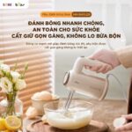 Máy đánh trứng cầm tay Bear HM-5H01J29 (Bản Quốc Tế)