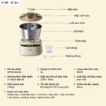 Máy trộn bột Bear 5L SM-5H50Z68 (Bản Quốc Tế) - Ảnh 23