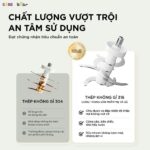 Máy xay ăn dặm Bear 0.3L CH-5H02D24 (Bản Quốc Tế) - Ảnh 7