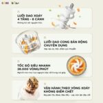 Máy xay ăn dặm Bear 0.3L CH-5H02D24 (Bản Quốc Tế) - Ảnh 8