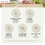 Máy xay thịt Bear 1.8L CH-5H03E33 (Bản Quốc Tế) - Ảnh 6