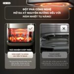 Nồi chiên không dầu Bear 6L AF-5H20J75 (Bản Quốc Tế) - Ảnh 6