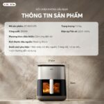 Nồi chiên không dầu Bear 6L AF-5H20J75 (Bản Quốc Tế) - Ảnh 17