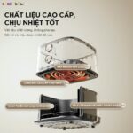 Nồi chiên không dầu Bear 5L AF-5H15I52 (Bản Quốc Tế) - Ảnh 6