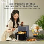 Nồi chiên không dầu 6L Bear AF-5H19I45 (Bản Quốc Tế) - Ảnh 3