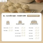 Nồi cơm điện Bear 1.2L RC-5H30O12 (Bản Quốc Tế) - Ảnh 4