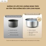 Nồi cơm điện Bear 1.2L RC-5H30O12 (Bản Quốc Tế) - Ảnh 7