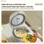 Nồi cơm điện Bear 1.2L RC-5H30O12 (Bản Quốc Tế) - Ảnh 12