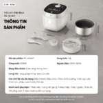 Nồi cơm điện Bear 1.5L RC-4H40Y (Bản Quốc Tế) - Ảnh 20