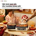 Nồi lẩu nướng đa năng Bear GR-5H22R83 (Bản Quốc Tế) - Ảnh 16