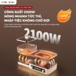 Nồi lẩu nướng đa năng Bear GR-5H22R83 (Bản Quốc Tế) - Ảnh 6