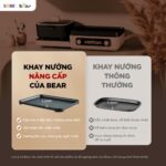 Nồi lẩu nướng đa năng Bear GR-5H22R83 (Bản Quốc Tế) - Ảnh 5