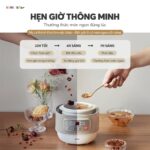 Nồi nấu chậm Bear 0.8L DDZ-A08T8 (Bản Quốc Tế) - Ảnh 13