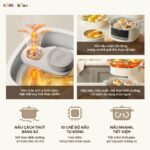 Nồi nấu chậm Bear 2.5L SC-5H25M34 (Bản Quốc Tế) - Ảnh 12