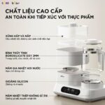 Máy đun nước và hâm sữa tiệt trùng Bear WW-5H12V78 (Bản Quốc Tế) - Ảnh 4