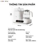Máy đun nước và hâm sữa tiệt trùng Bear WW-5H12V78 (Bản Quốc Tế) - Ảnh 23