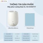 Máy phun sương Bear 5L HU-5H50T17 (Bản Quốc Tế) - Ảnh 15