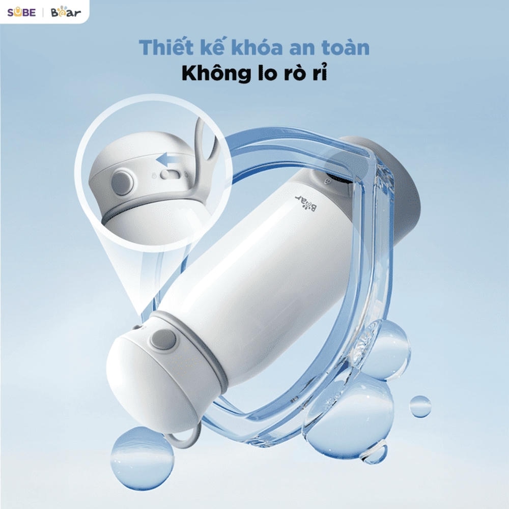 binh dun va ham nuoc pha sua di dong mini bkl 055ej anh3 Bình đun và hâm nước pha sữa di động Bear BKL-055EJ (Bản Quốc Tế) - 7