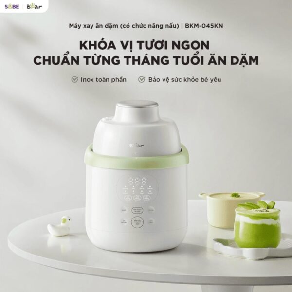 Máy xay ăn dặm 0.35 lít Bear BFM-045KN (Bản Quốc Tế)