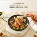 Nồi lẩu nướng hấp đa năng Bear HOP-505QT (Bản Quốc Tế) - Ảnh 3