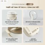 Nồi lẩu nướng hấp đa năng Bear HOP-505QT (Bản Quốc Tế) - Ảnh 5