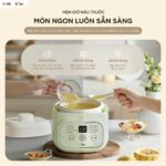 Nồi nấu chậm 0.8 lít Bear EST-085DH (Bản Quốc Tế) - Ảnh 6