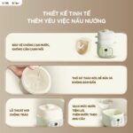 Nồi nấu chậm 0.8 lít Bear EST-085DH (Bản Quốc Tế) - Ảnh 17