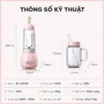 Máy xay sinh tố cầm tay Bear BL-4H04M (Bản Quốc Tế) - Ảnh 8