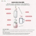 Máy xay sinh tố cầm tay Bear BL-4H04M (Bản Quốc Tế) - Ảnh 9